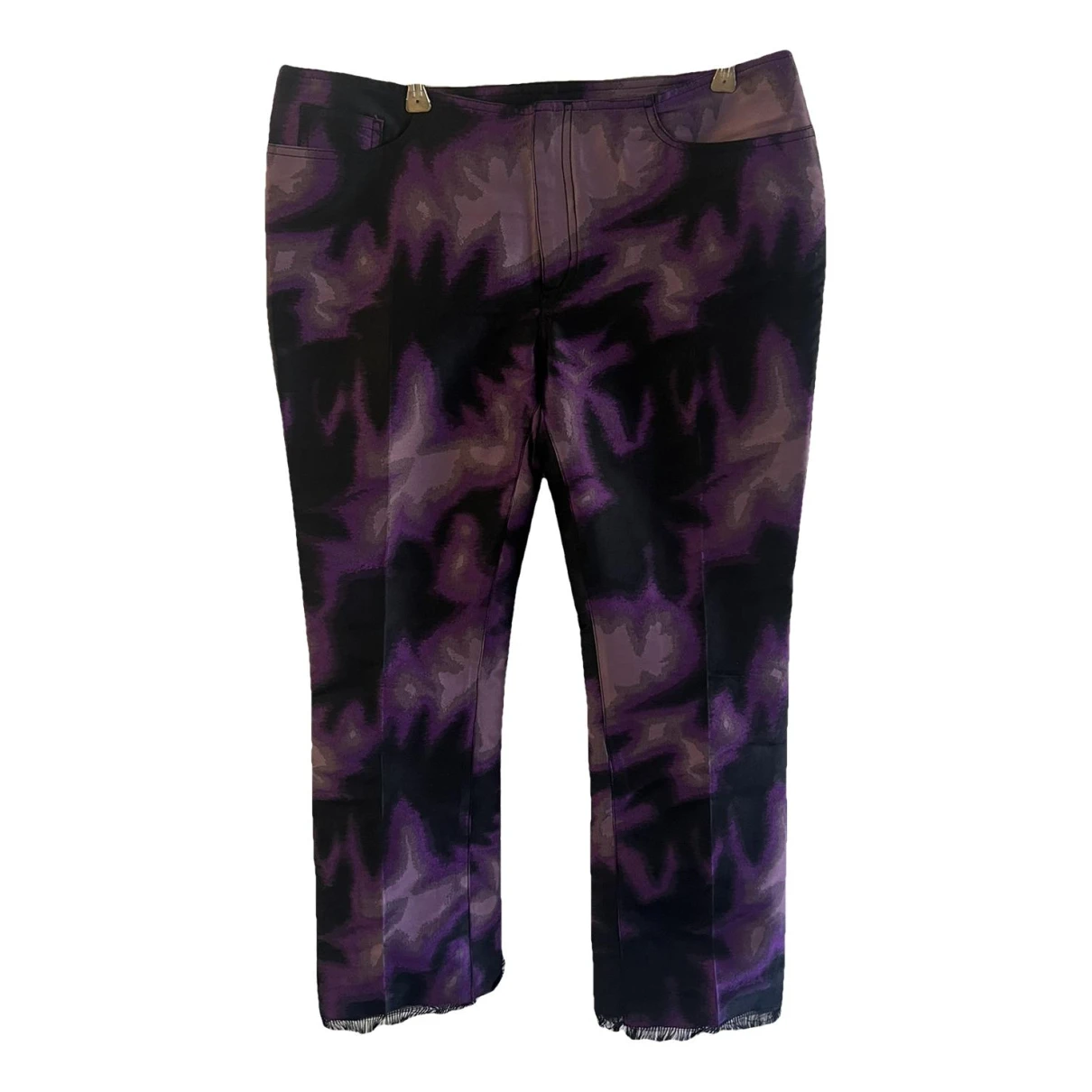 Pre-owned Marques' Almeida Slim Pants In Purple