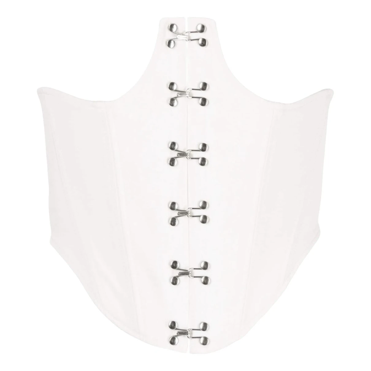 Pre-owned Dion Lee Corset In White