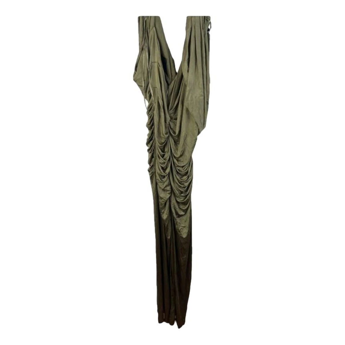 Pre-owned Gauge81 Maxi Dress In Green