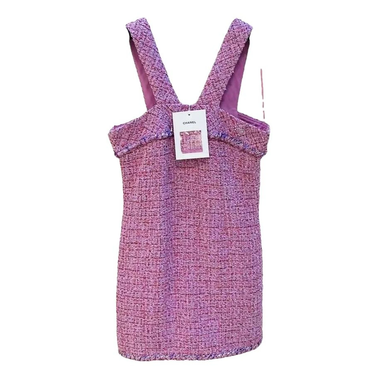 Pre-owned Chanel Mini Dress In Pink