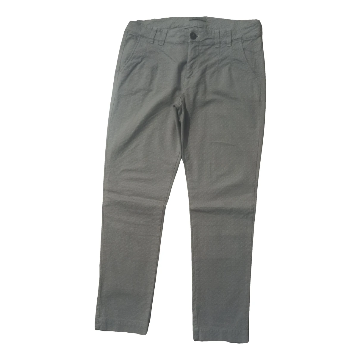 Pre-owned Pinko Slim Pants In Grey