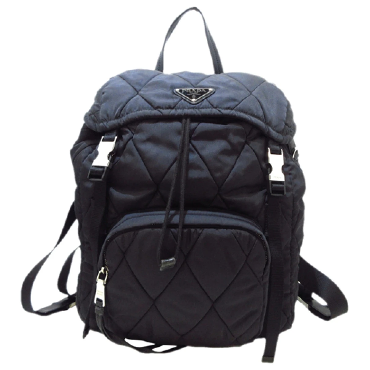 Pre-owned Prada Backpack In Black