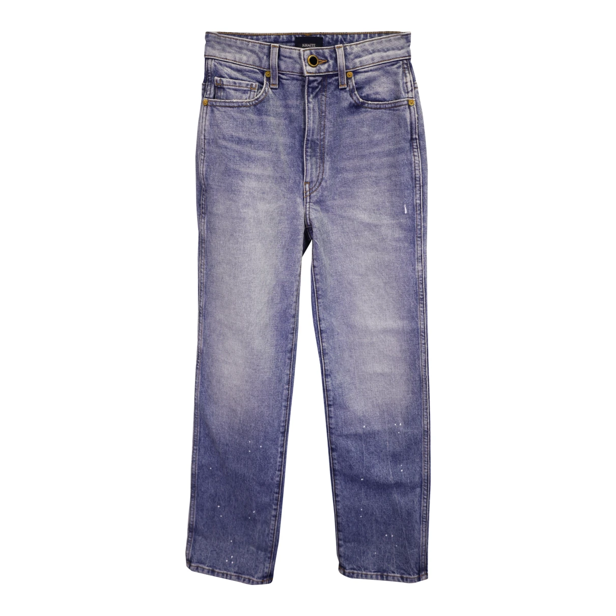 Pre-owned Khaite Jeans In Blue