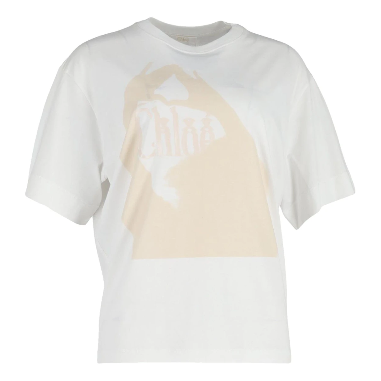 Pre-owned Chloé T-shirt In White