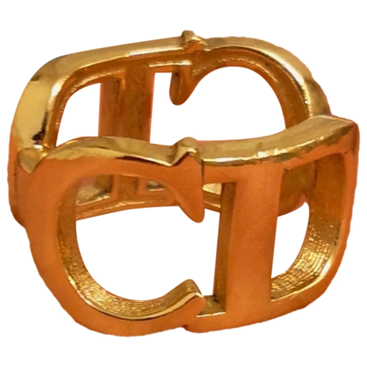 Pre-owned Dior 30 Montaigne Ring In Gold