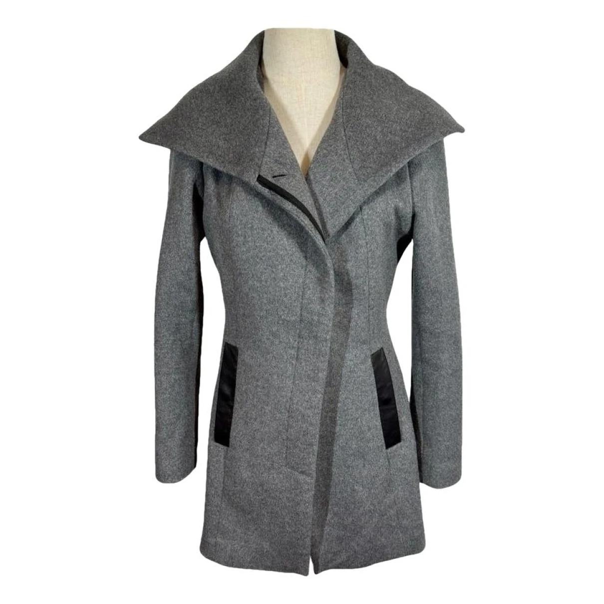 Pre-owned Soia & Kyo Wool Jacket In Grey