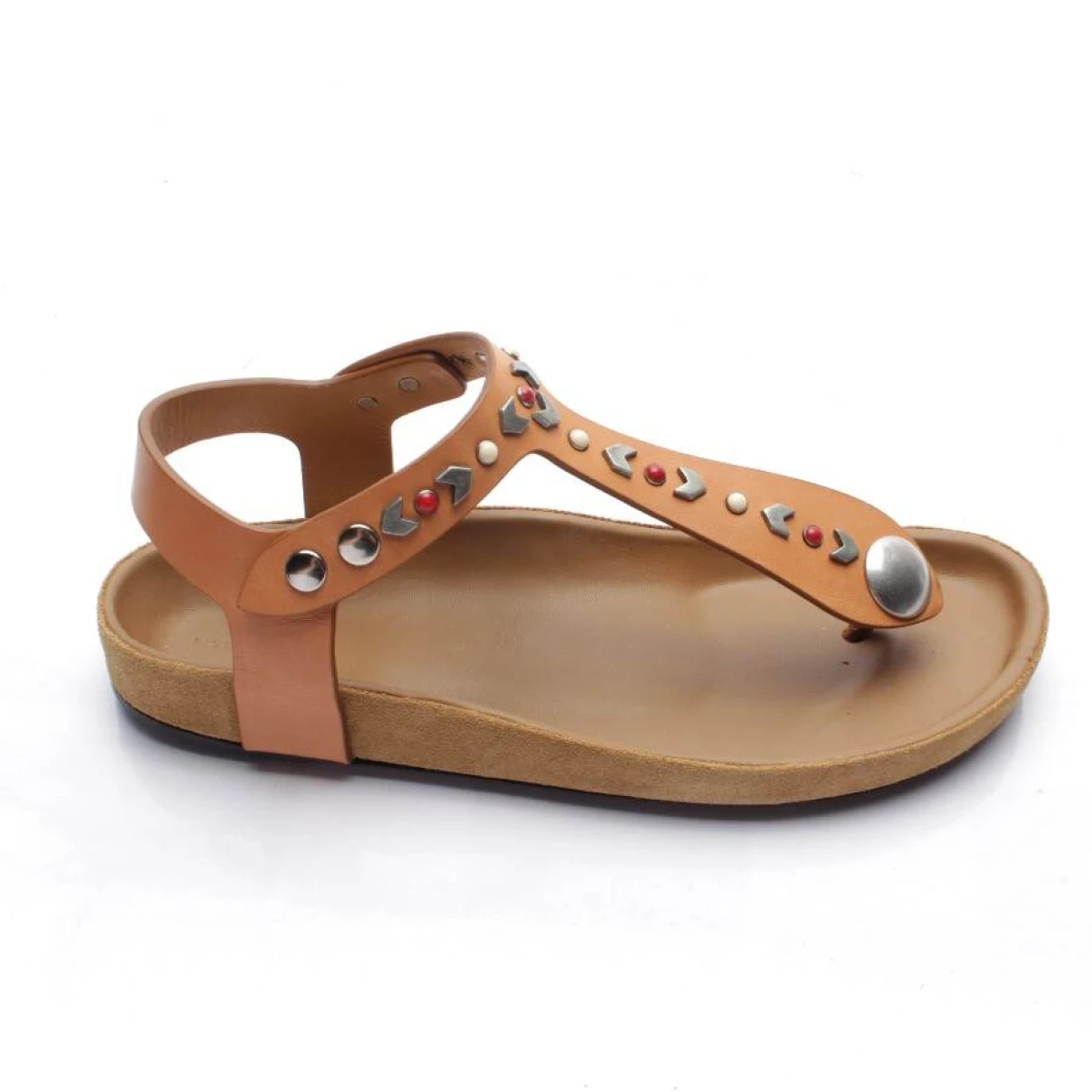 Pre-owned Isabel Marant Leather Sandal In Brown