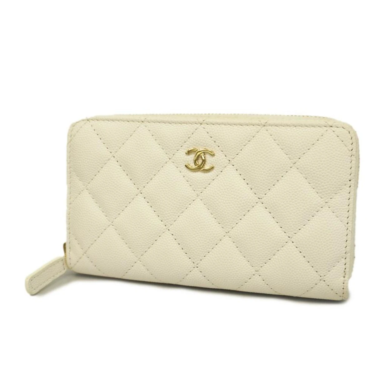 Pre-owned Chanel Wallet In White
