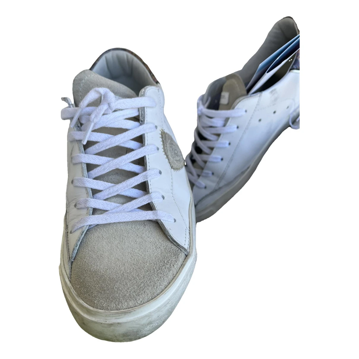 Pre-owned Philippe Model Leather Trainers In Other