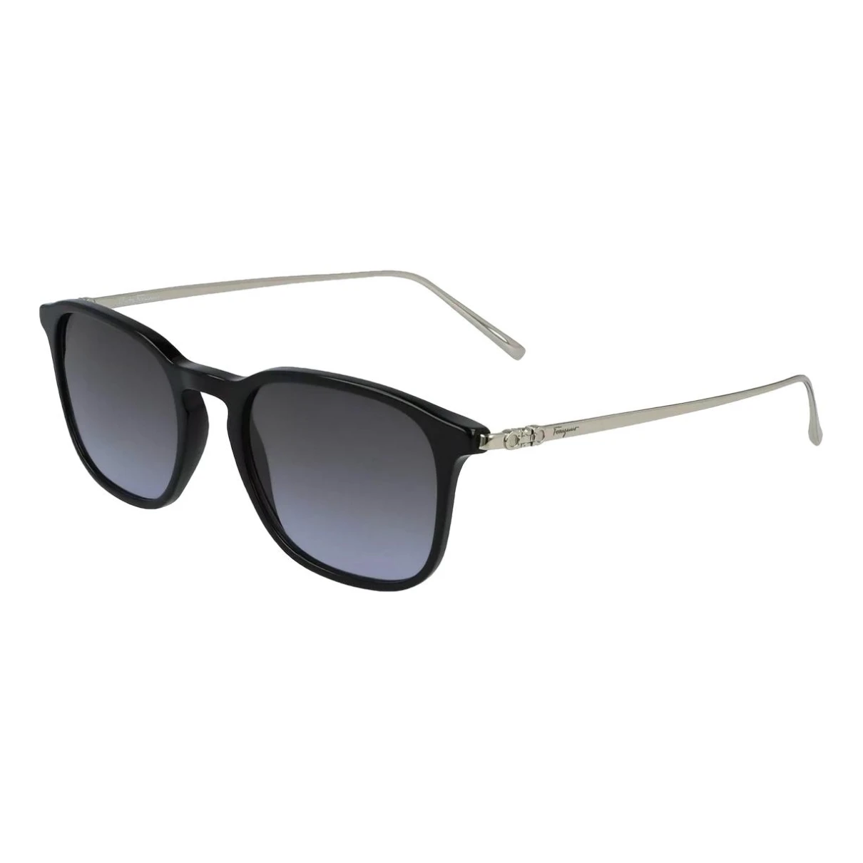 Pre-owned Ferragamo Sunglasses In Black