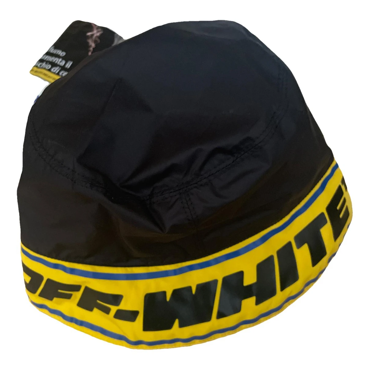 Pre-owned Off-white Hat In Black