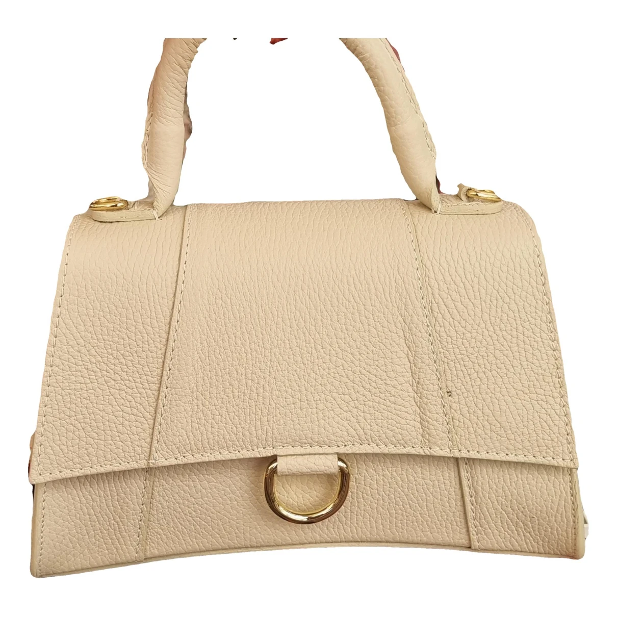 Pre-owned Linea Pelle Leather Handbag In Beige