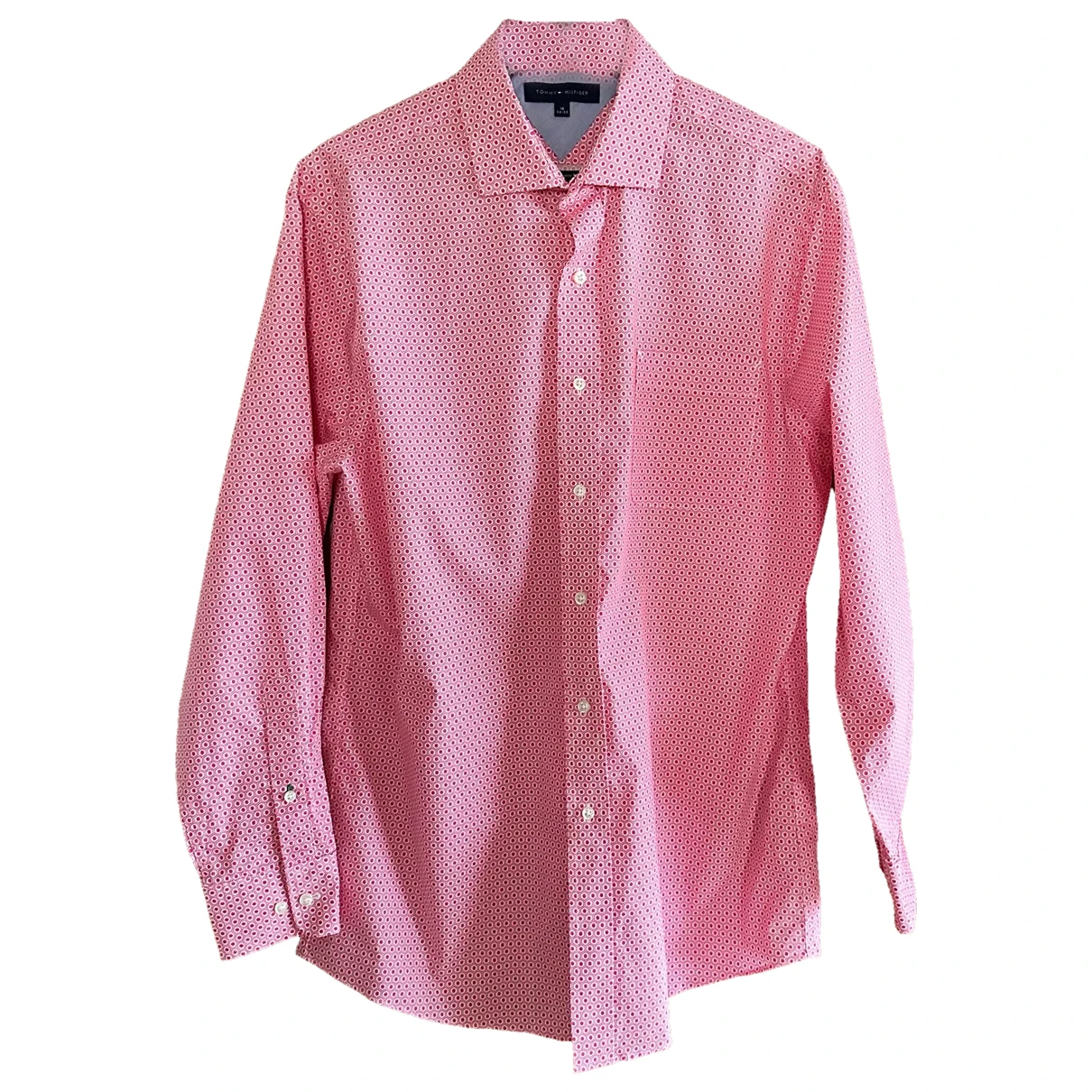 Pre-owned Tommy Hilfiger Shirt In Pink