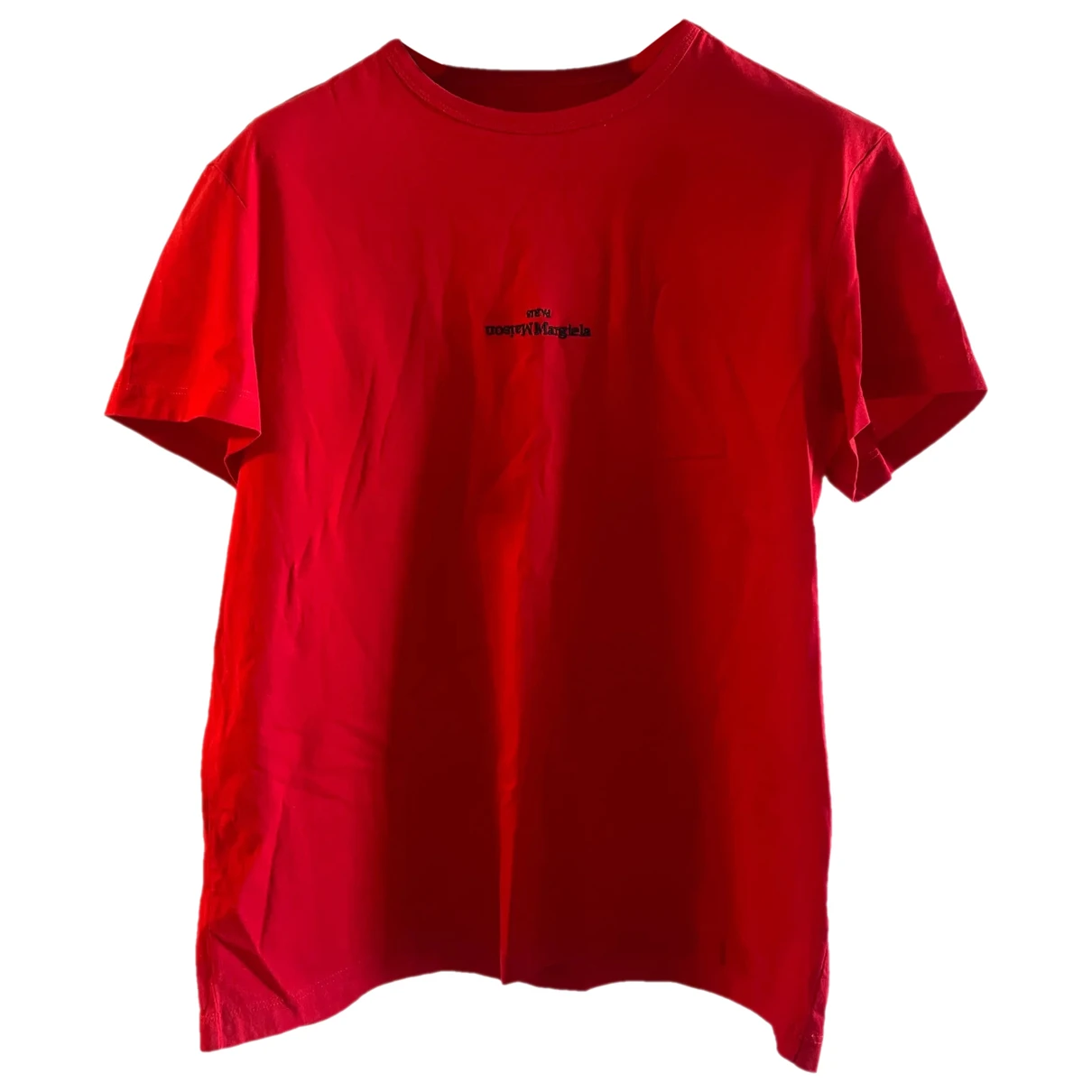 Pre-owned Maison Margiela T-shirt In Red
