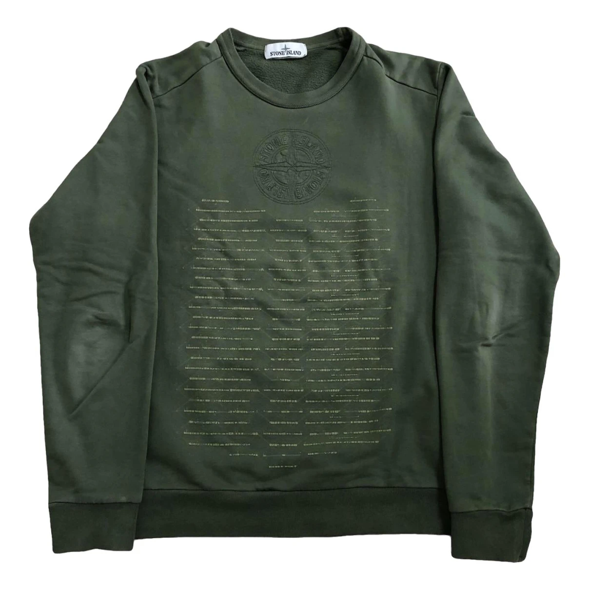 Pre-owned Stone Island Sweatshirt In Green