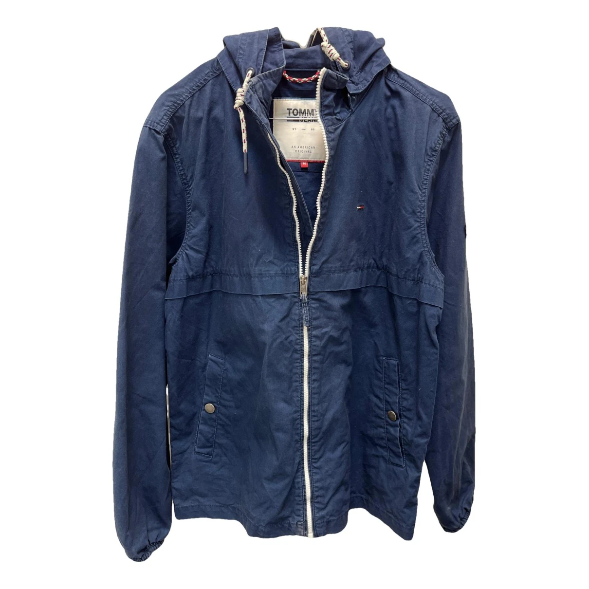 Pre-owned Tommy Jeans Parka In Navy
