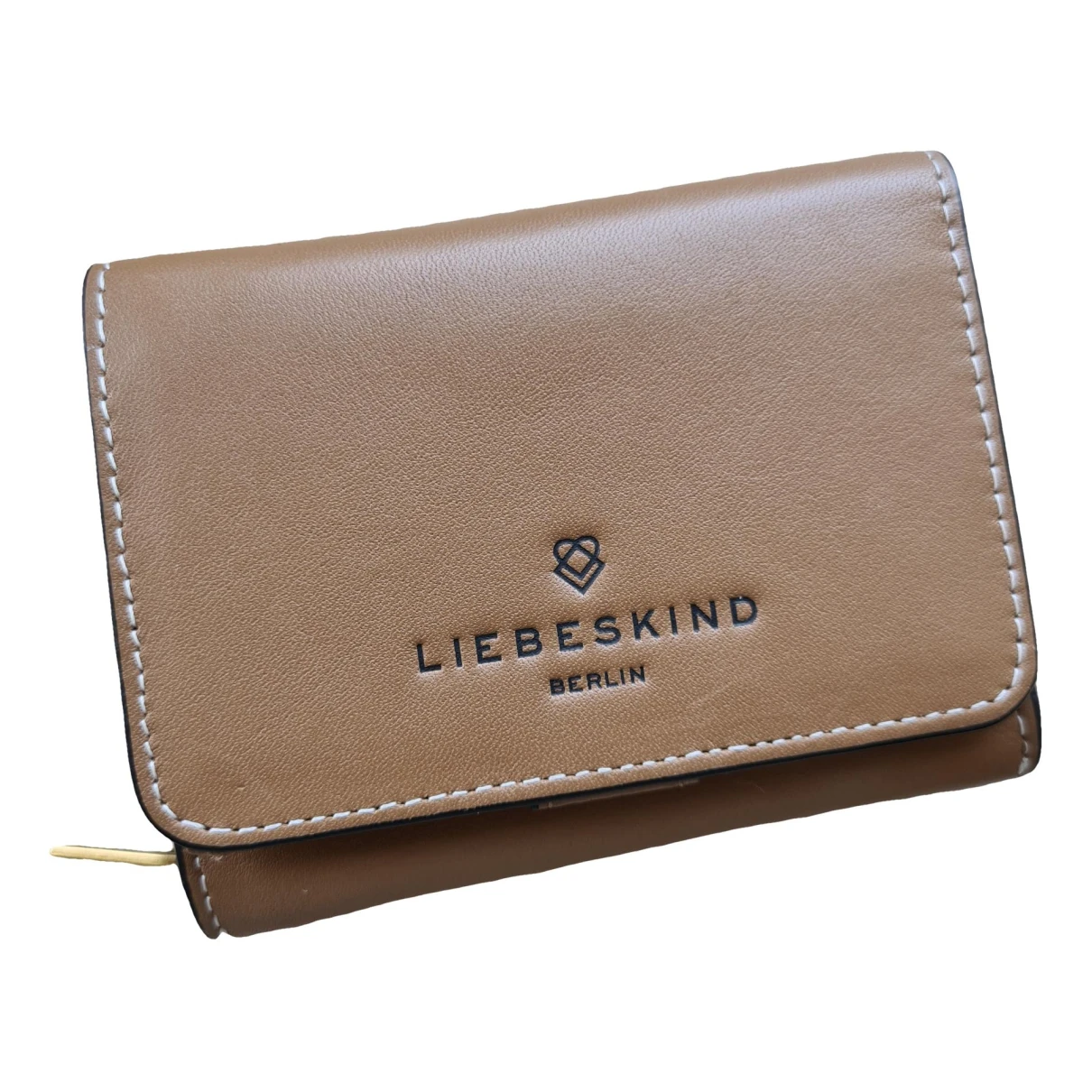 Pre-owned Liebeskind Leather Wallet In Camel