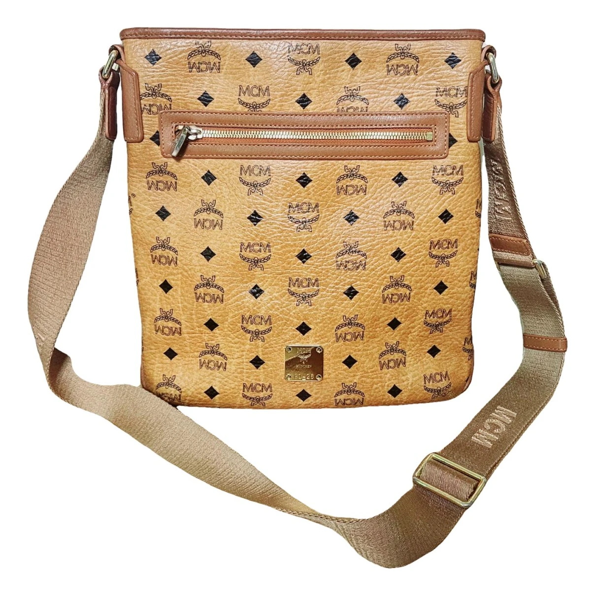 Pre-owned Mcm Leather Bag In Brown