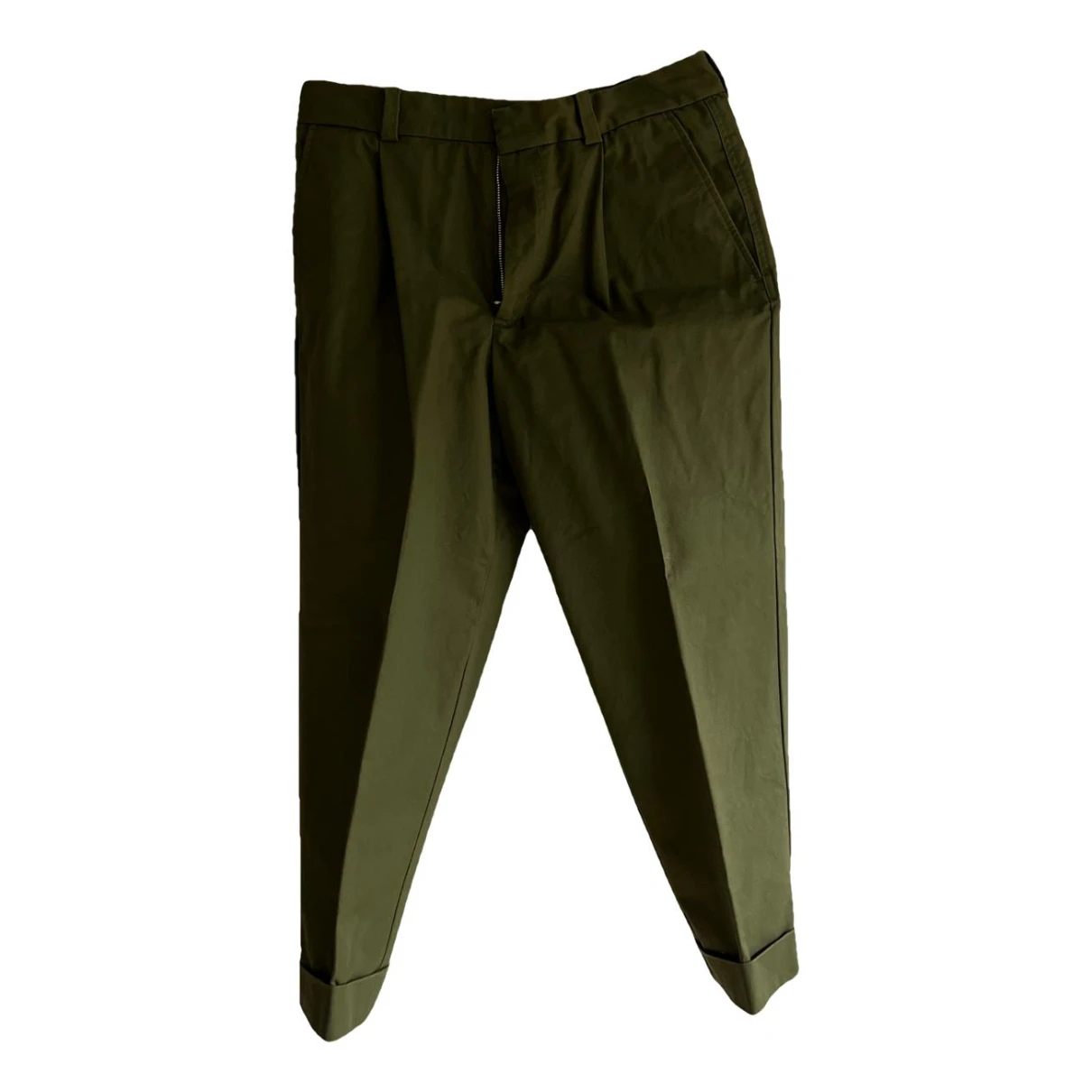 Pre-owned Acne Studios Trousers In Green