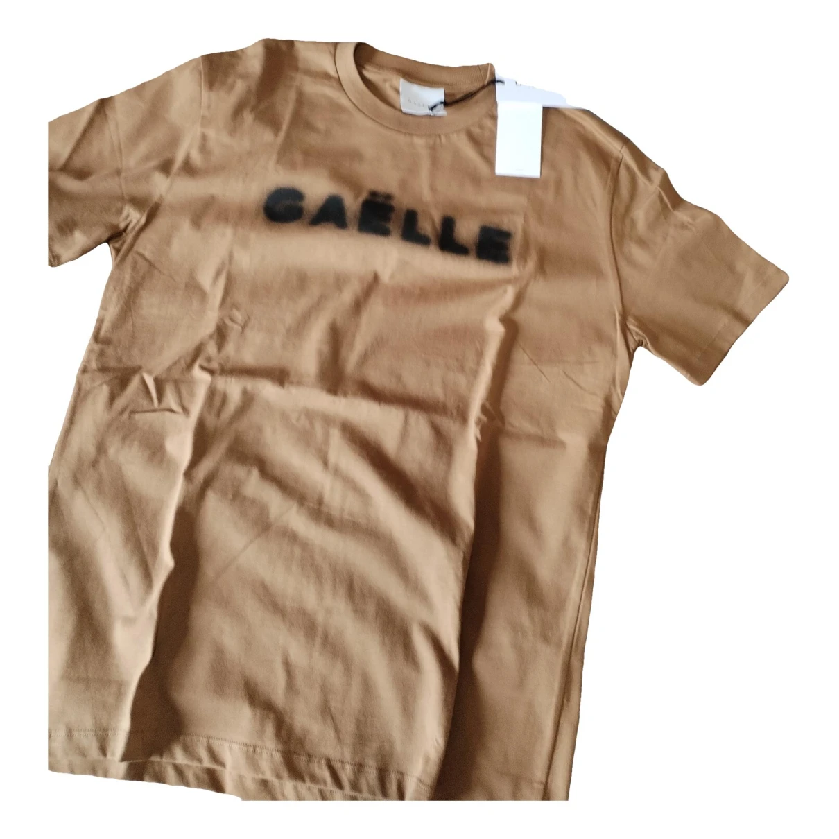 Pre-owned Gaelle Paris T-shirt In Brown