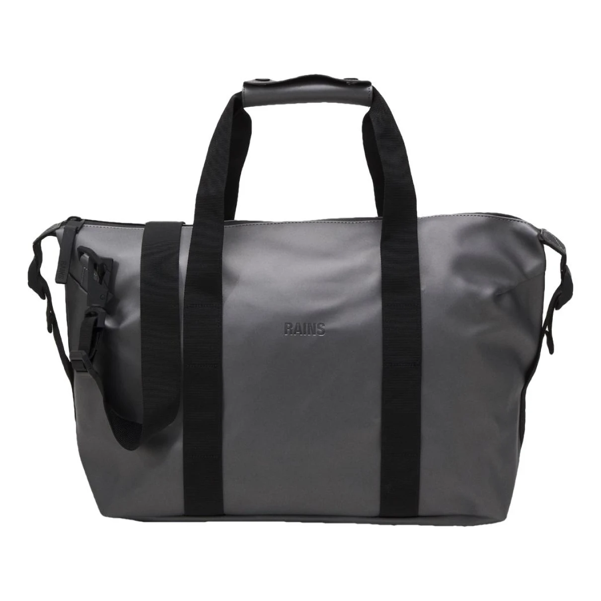 Pre-owned Rains Travel Bag In Silver