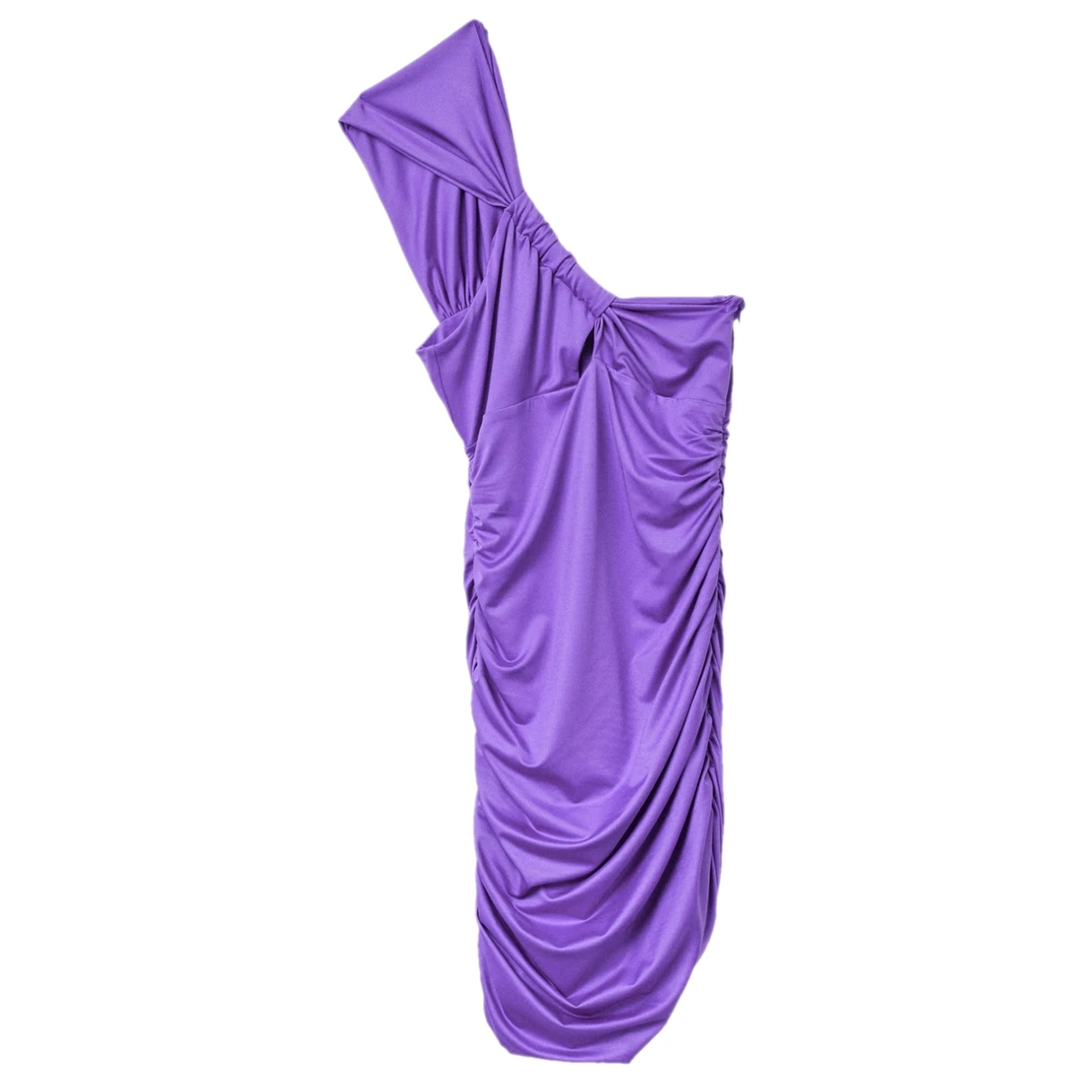 Pre-owned Gaelle Paris Mid-length Dress In Purple