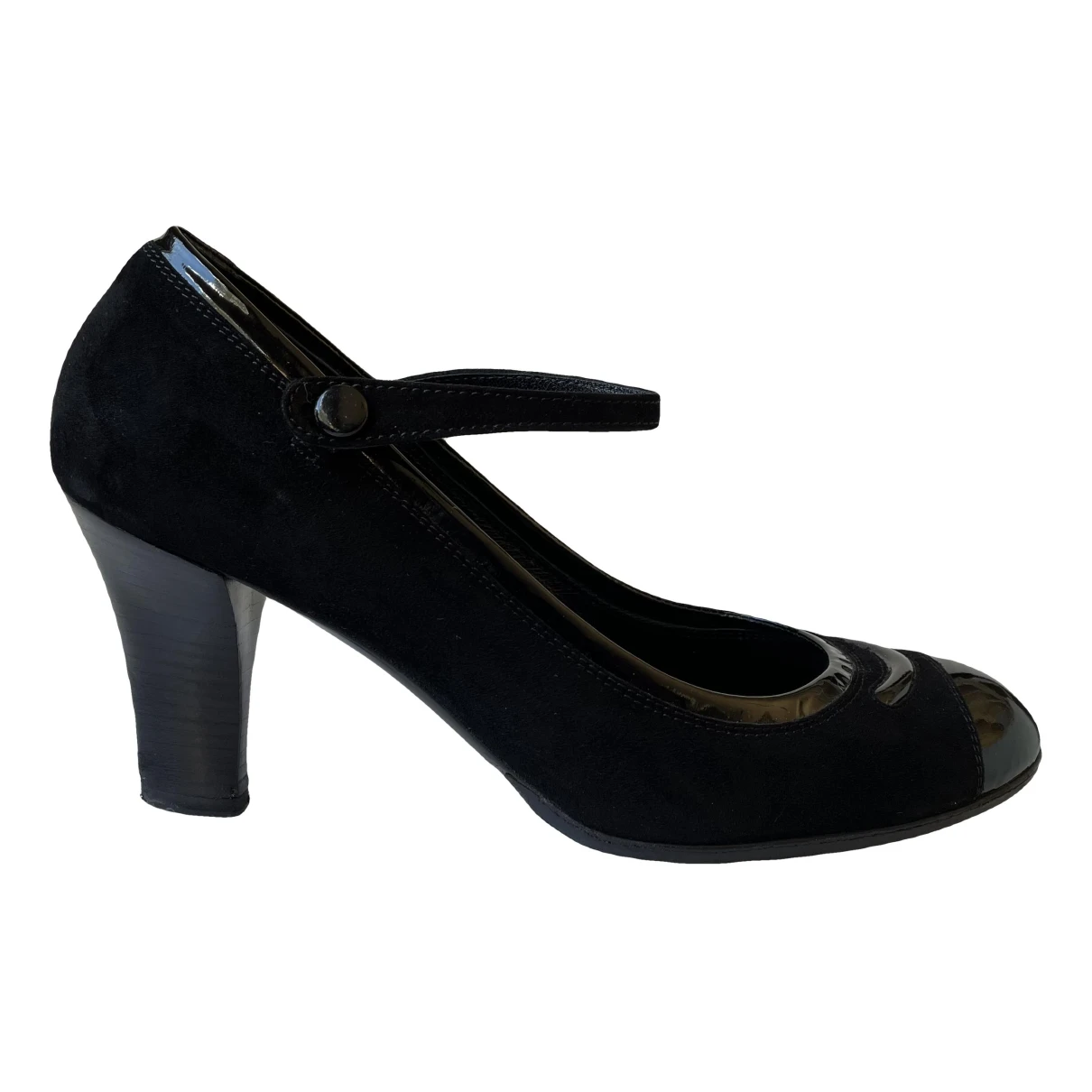 Pre-owned Fratelli Rossetti Leather Heels In Black