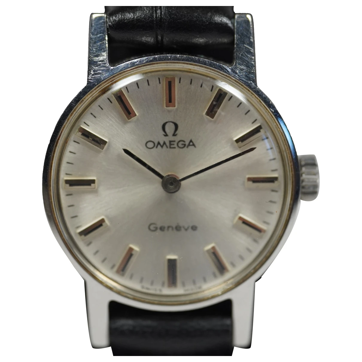 Pre-owned Omega Watch In Silver