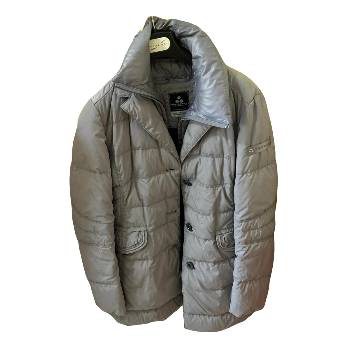 Pre-owned Peuterey Puffer In Grey