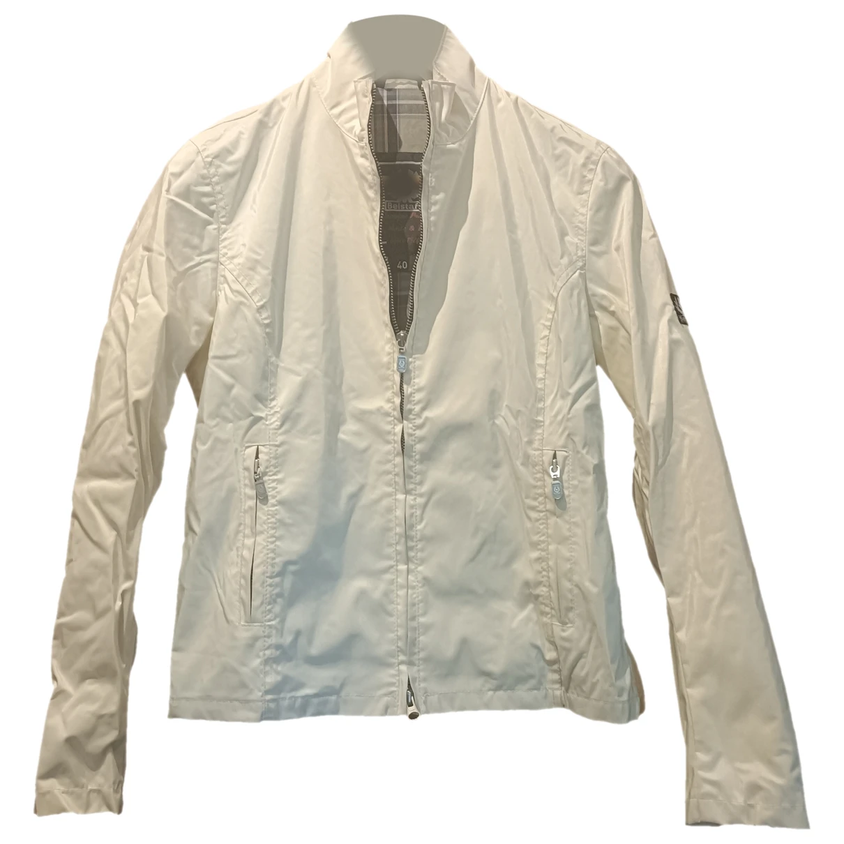 Pre-owned Belstaff Caban In White