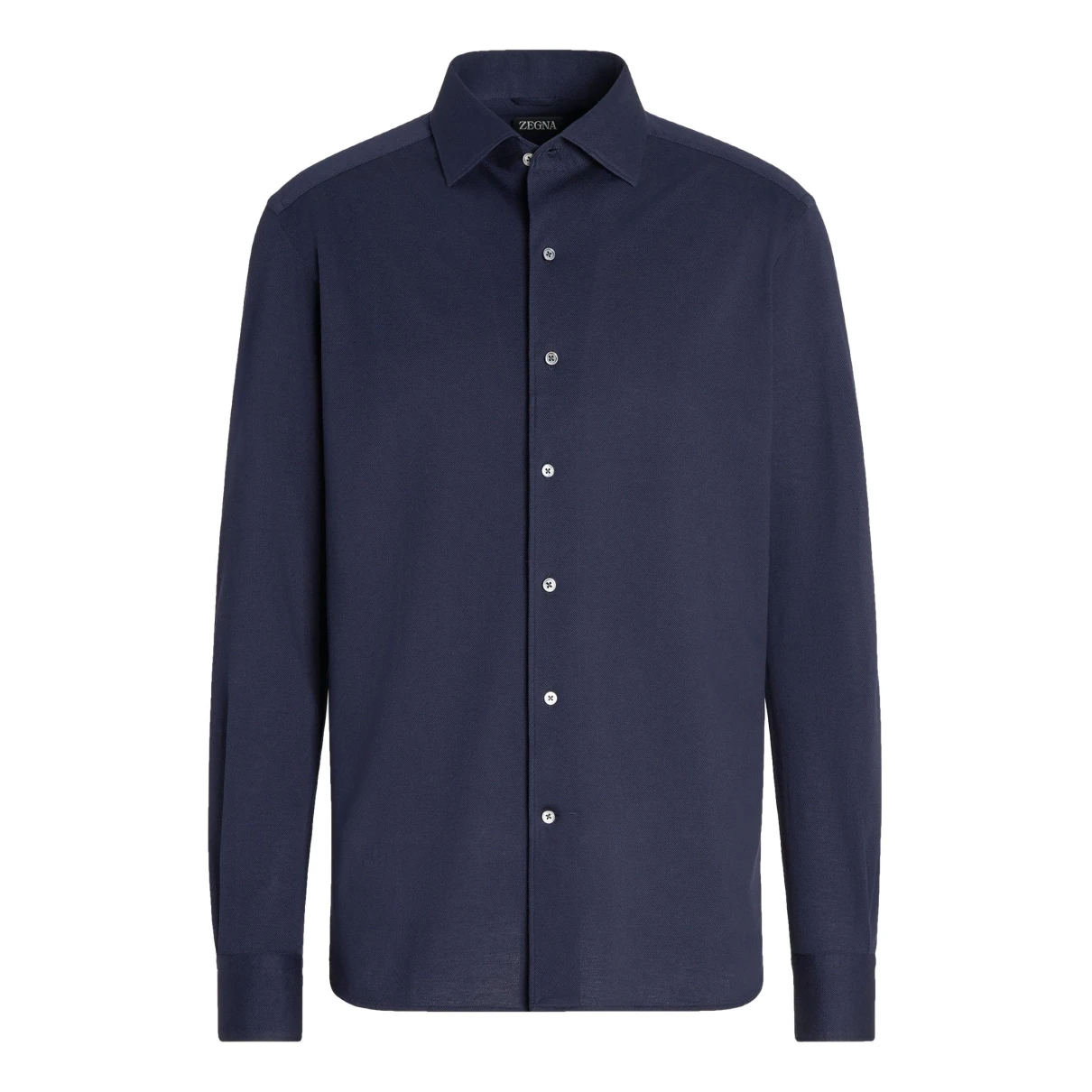 Pre-owned Zegna Shirt In Navy
