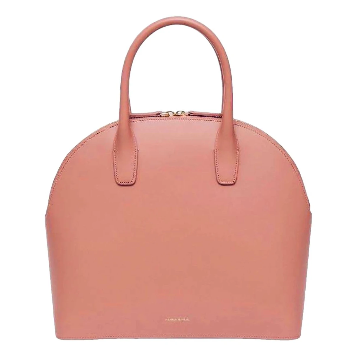 Pre-owned Mansur Gavriel Leather Handbag In Pink