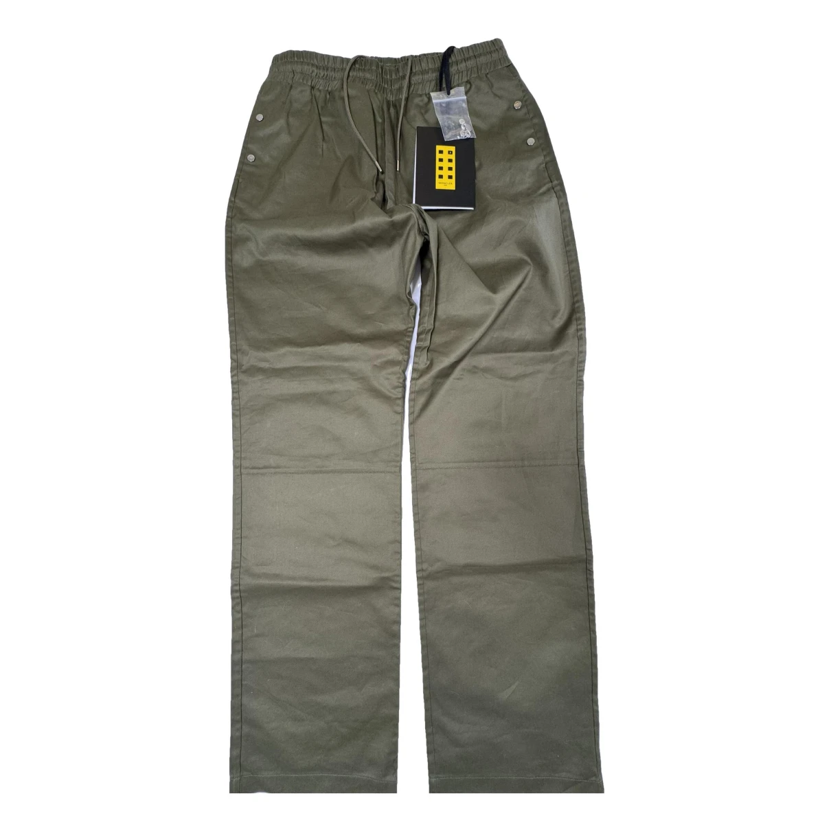 Pre-owned Moncler Genius Trousers In Green