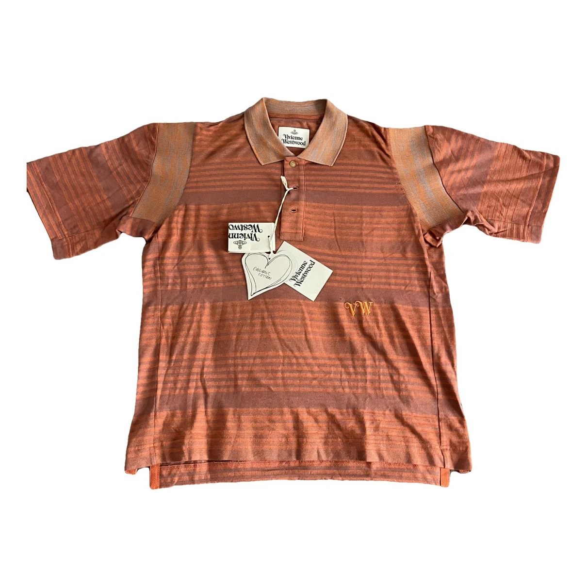 Pre-owned Vivienne Westwood Polo Shirt In Orange