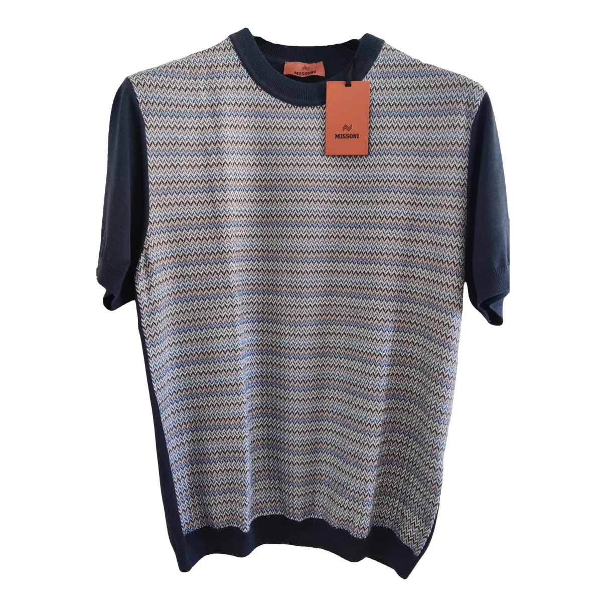Pre-owned Missoni T-shirt In Blue