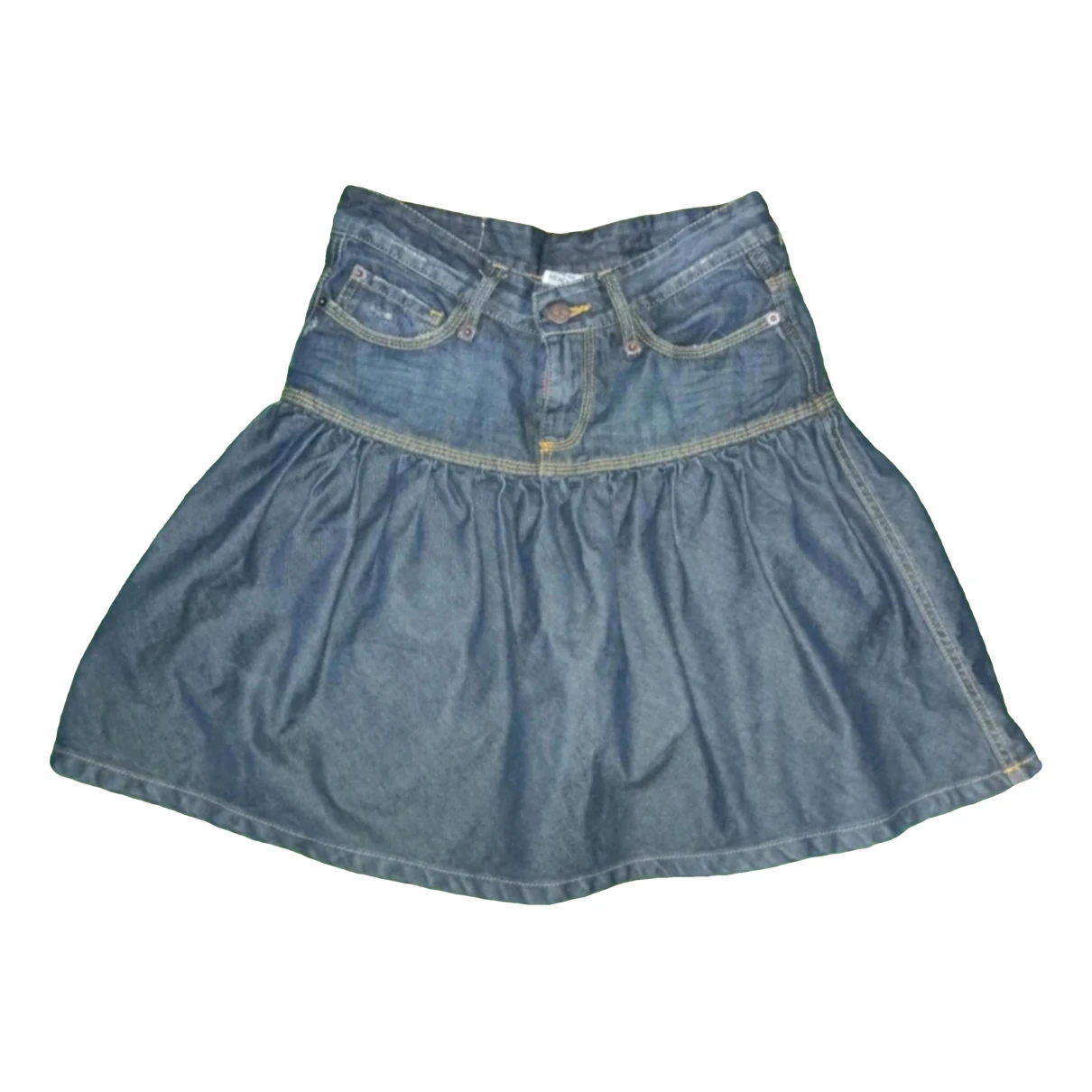 Pre-owned Loreak Mendian Skirt In Blue