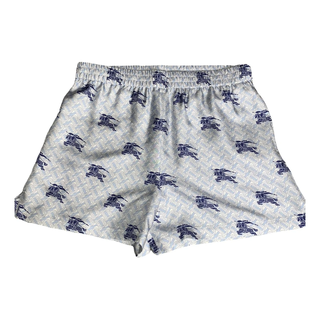 Pre-owned Burberry Short In Blue