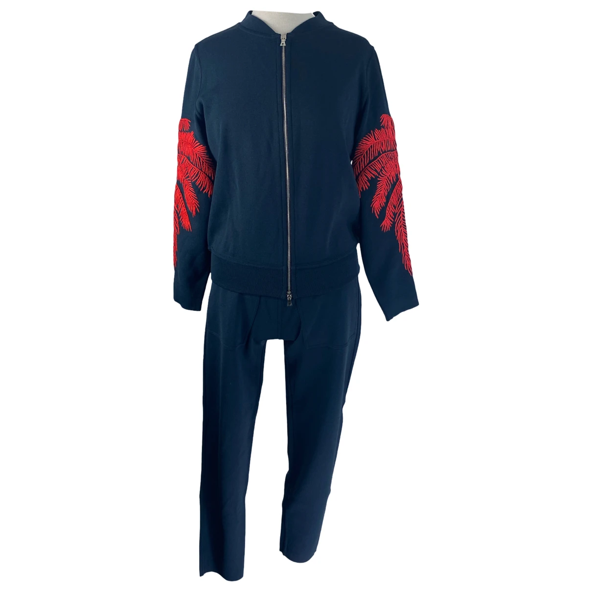 Pre-owned Bruno Manetti Jumpsuit In Navy
