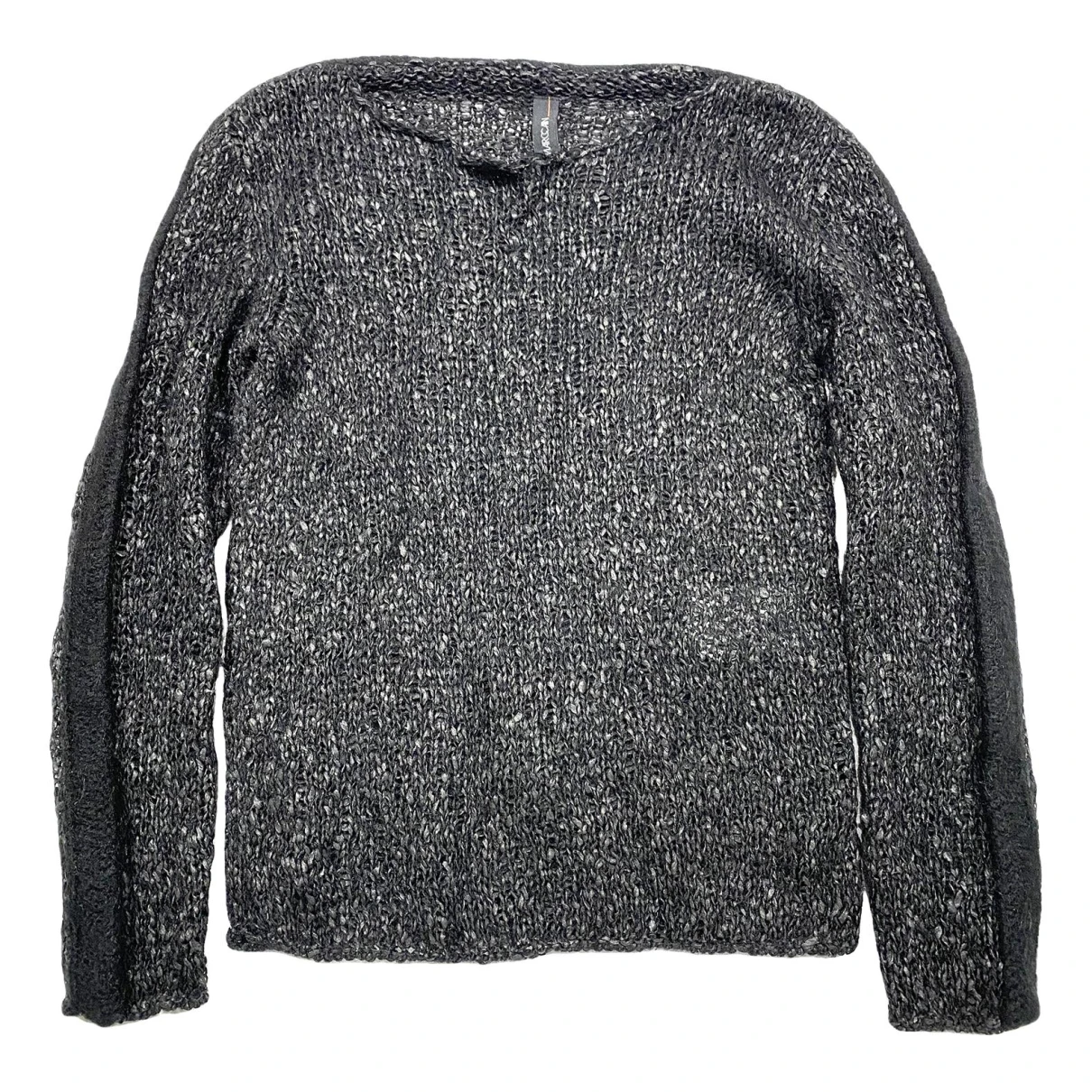 Pre-owned Marc Cain Wool Jumper In Black