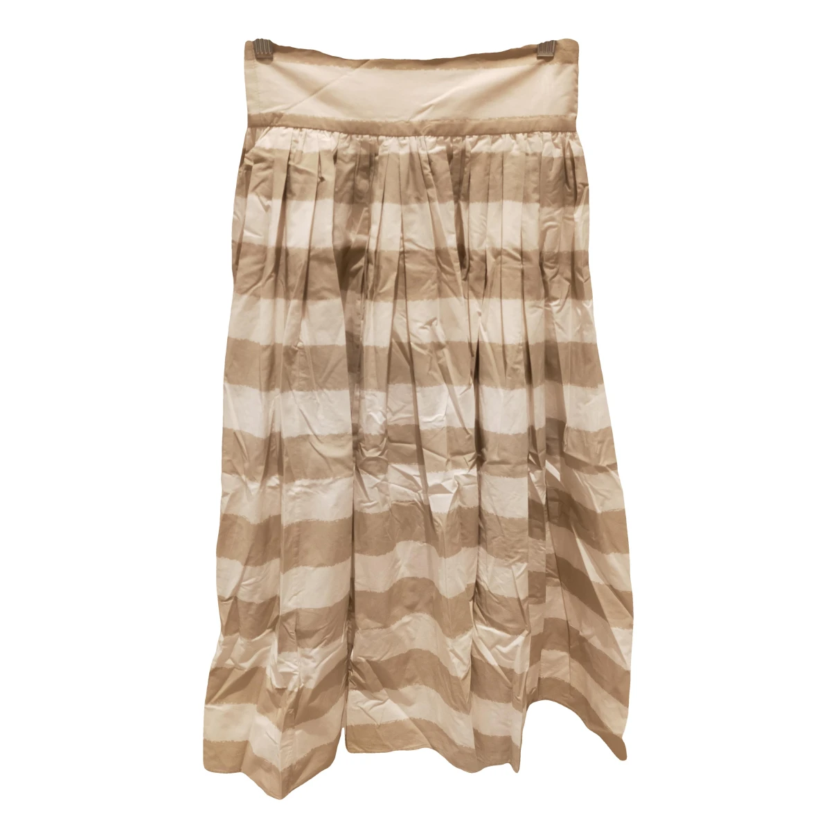 Pre-owned Dolce & Gabbana Maxi Skirt In Beige