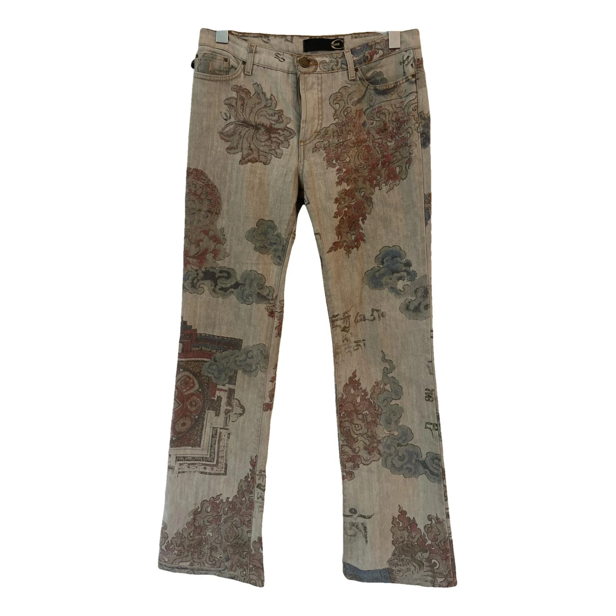 Pre-owned Just Cavalli Trousers In Grey