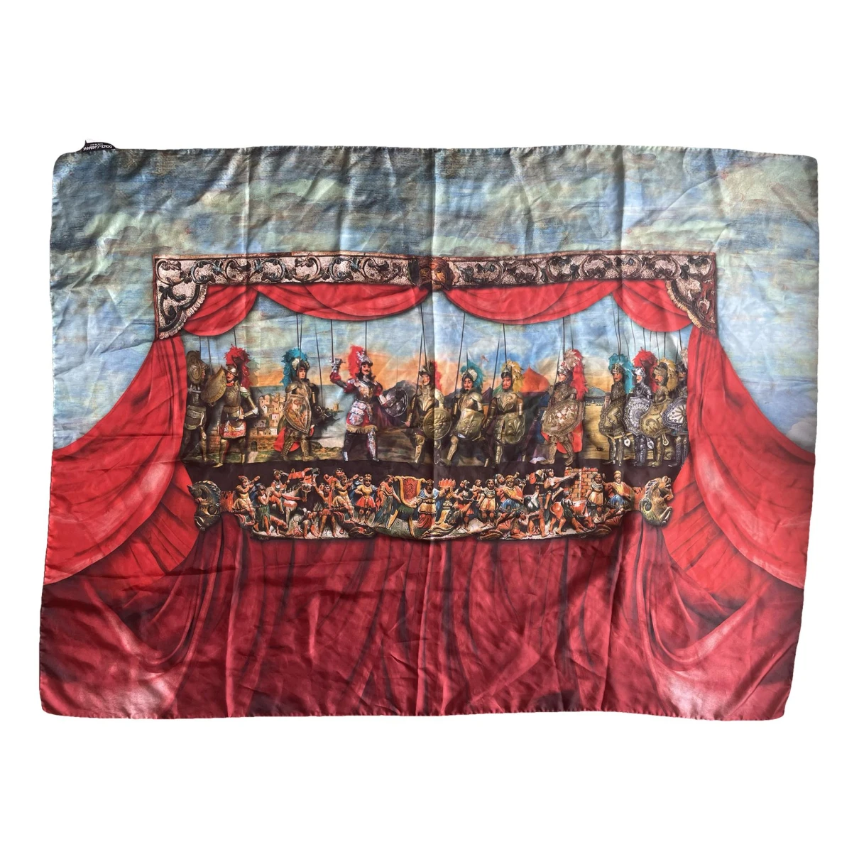 Pre-owned Dolce & Gabbana Silk Scarf In Other