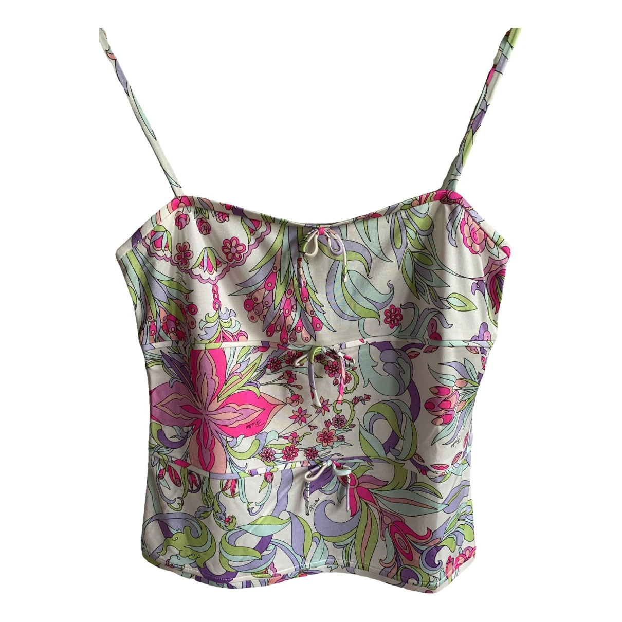 Pre-owned Emilio Pucci Silk Camisole In Other