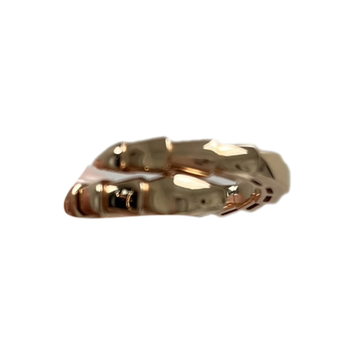 Pre-owned Bvlgari Serpenti Pink Gold Ring