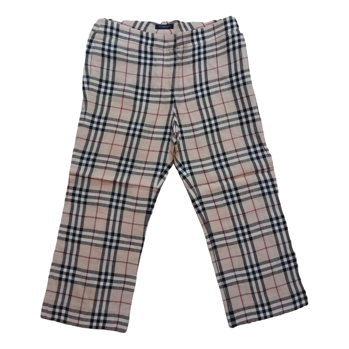 Pre-owned Burberry Linen Short Pants In Other