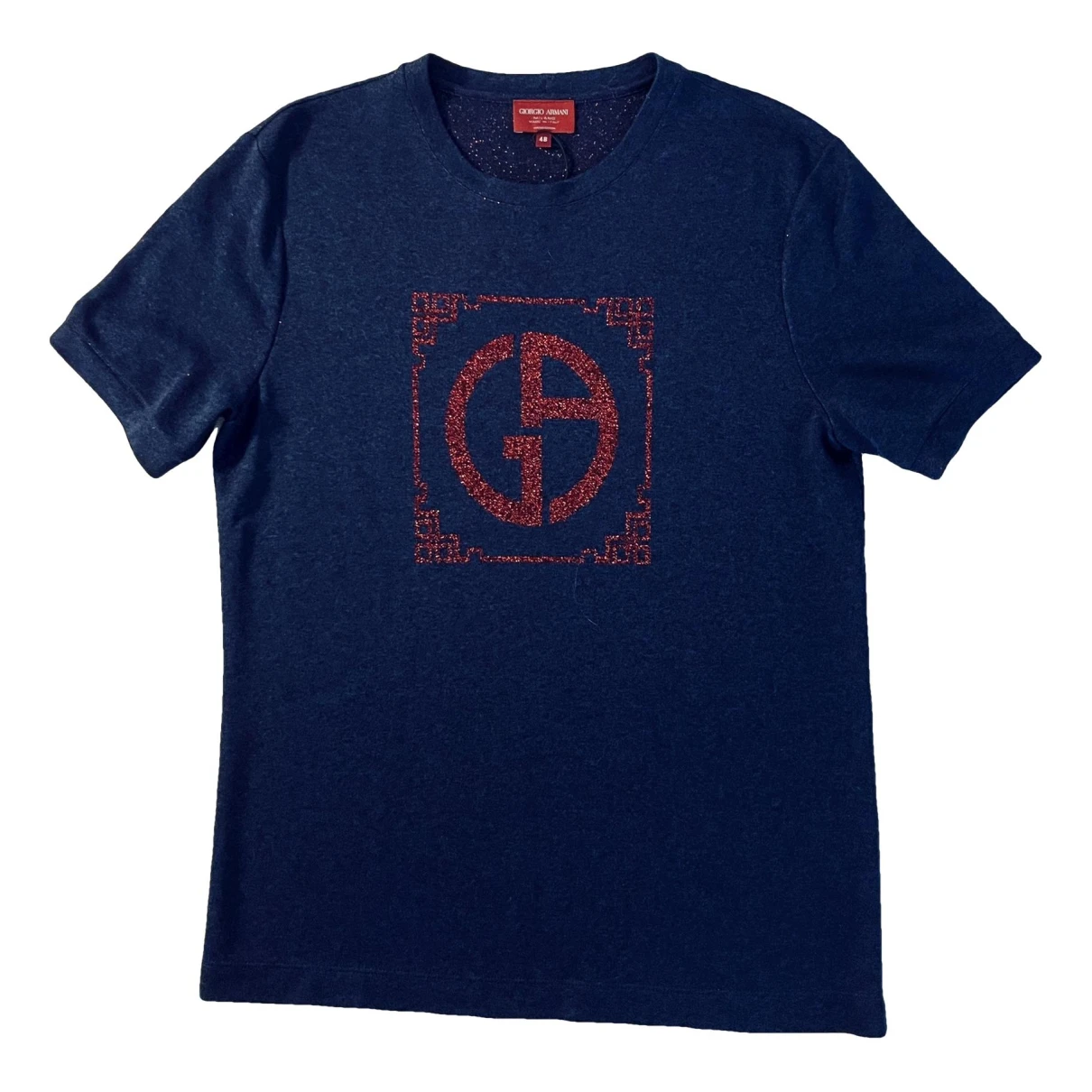 Pre-owned Giorgio Armani T-shirt In Blue