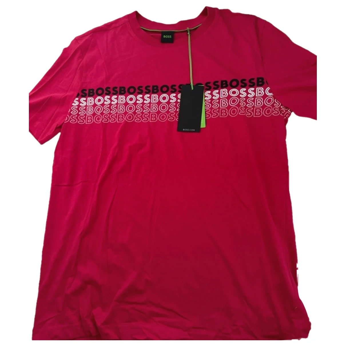 Pre-owned Hugo Boss T-shirt In Pink