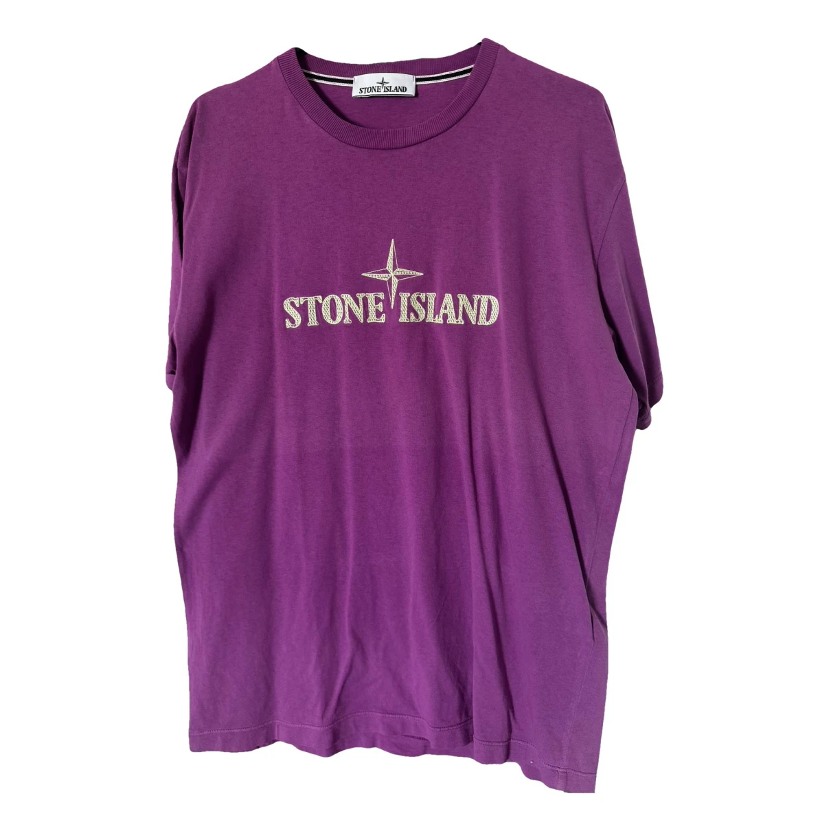 Pre-owned Stone Island T-shirt In Purple
