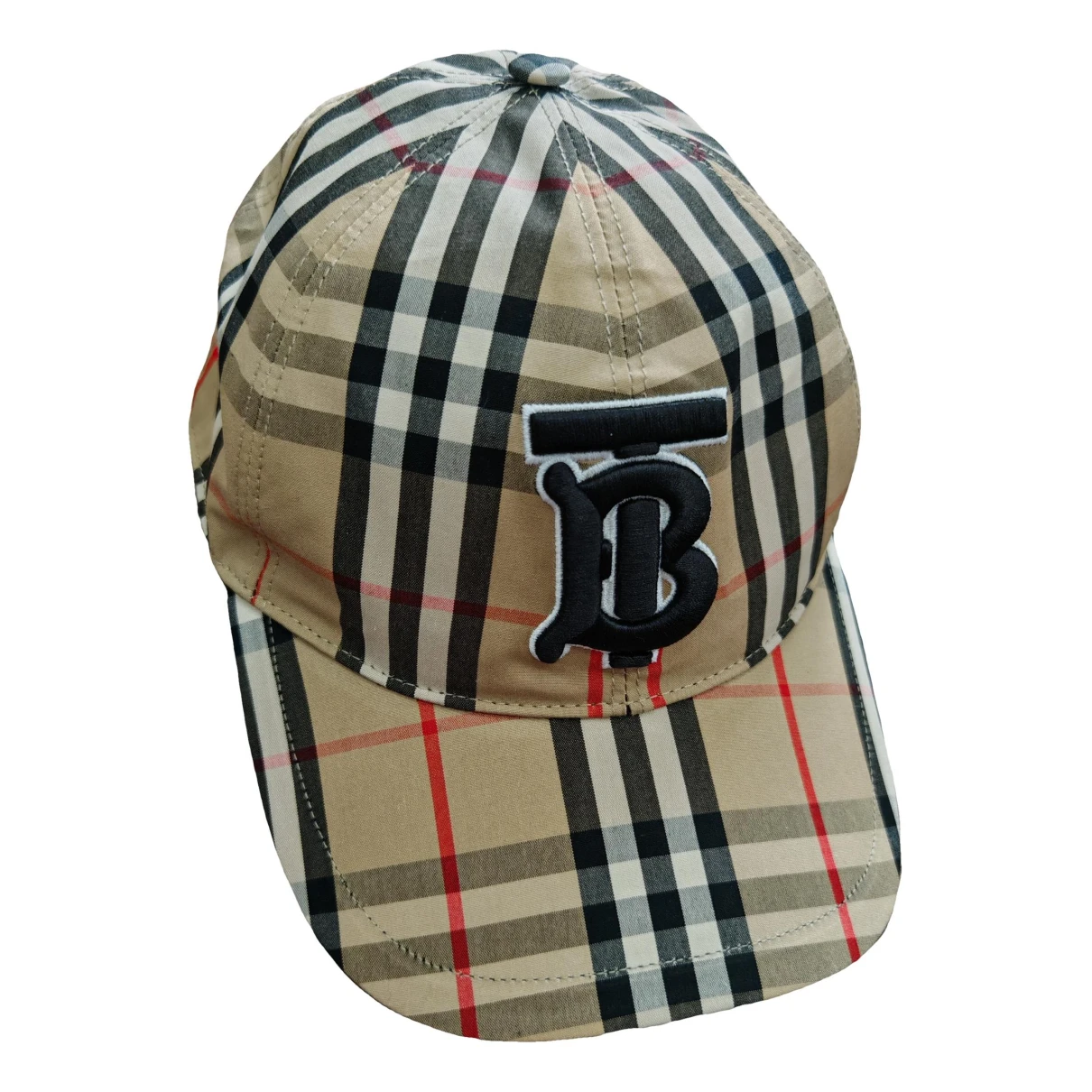 Pre-owned Burberry Cloth Hat In Camel