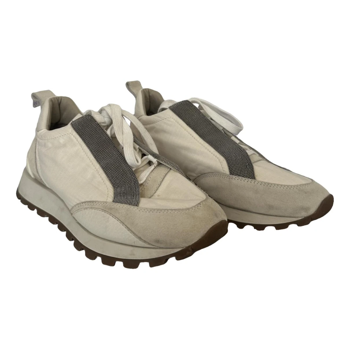 Pre-owned Brunello Cucinelli Cloth Trainers In Other